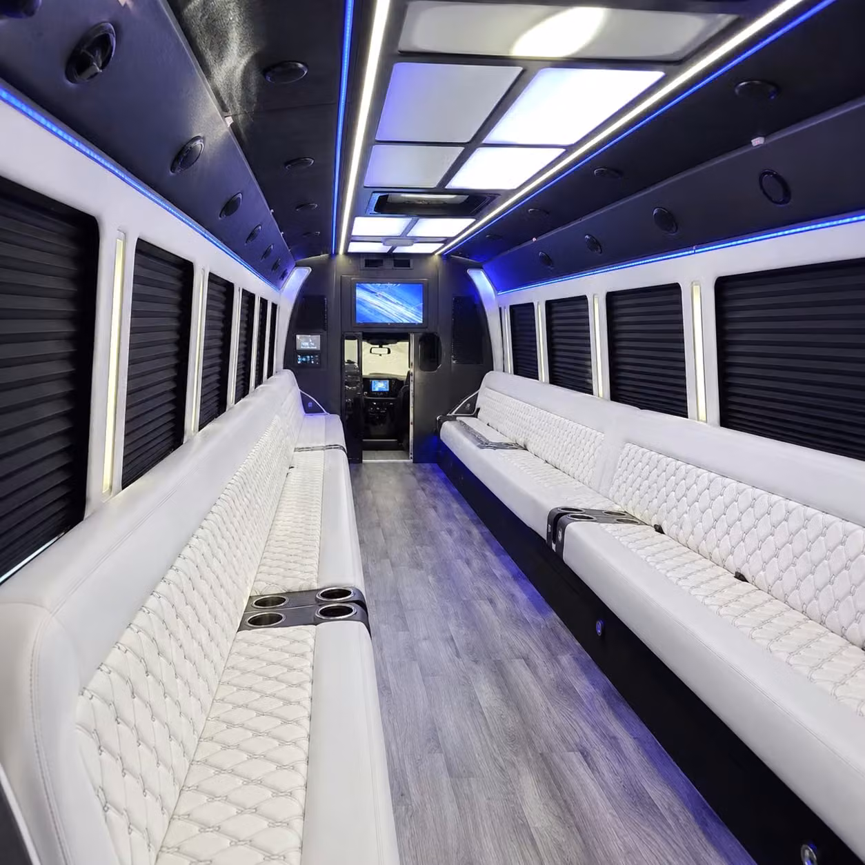 party bus interior