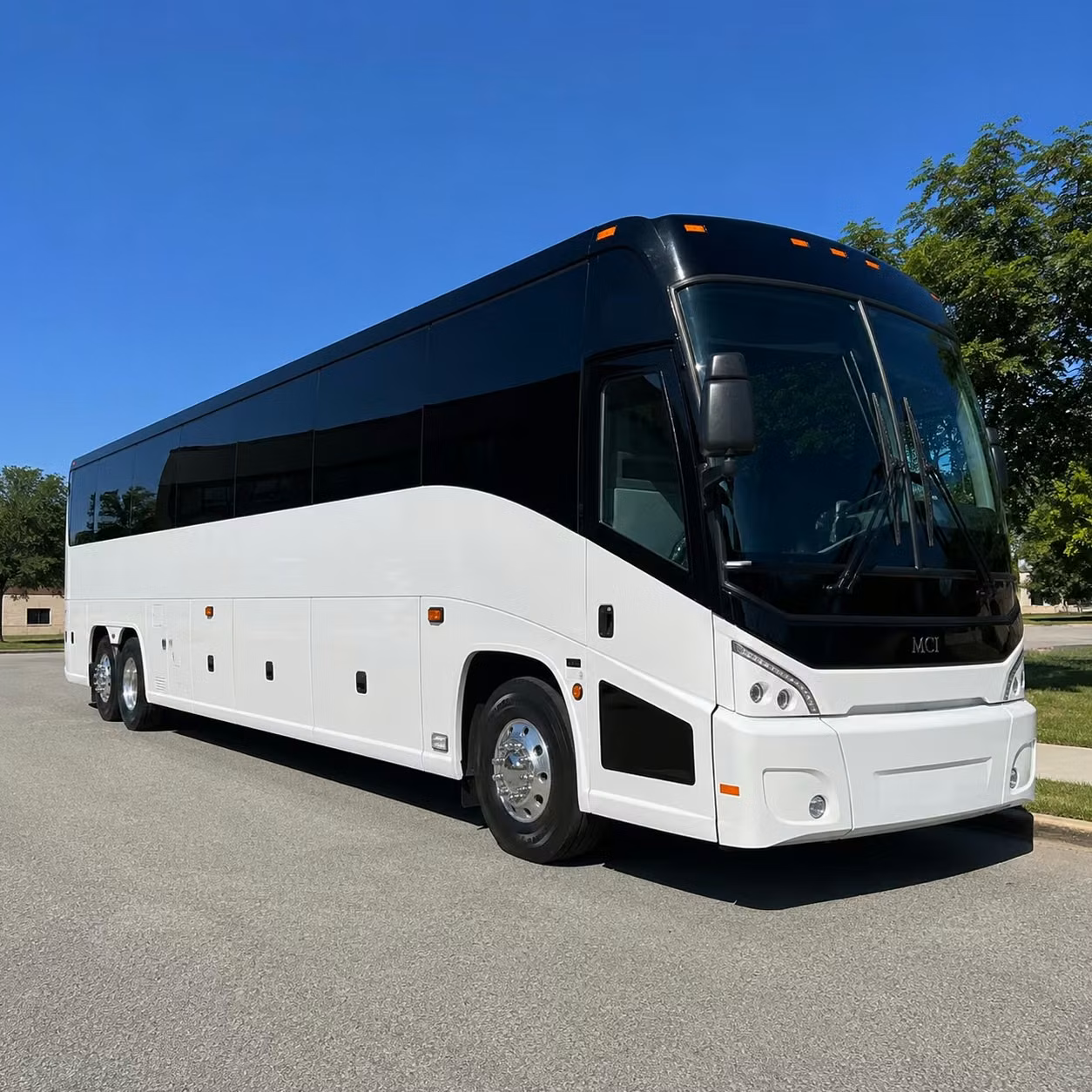 round rock charter bus rental exterior